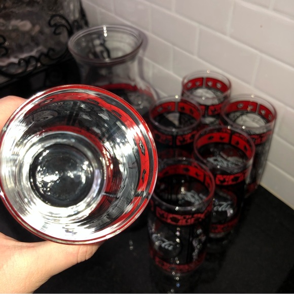 coca cola pitcher and glass set - Picture 7 of 7